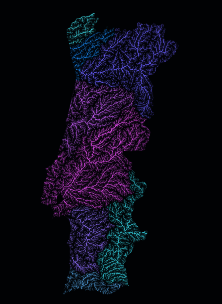 Portugal — Hydrographic Network