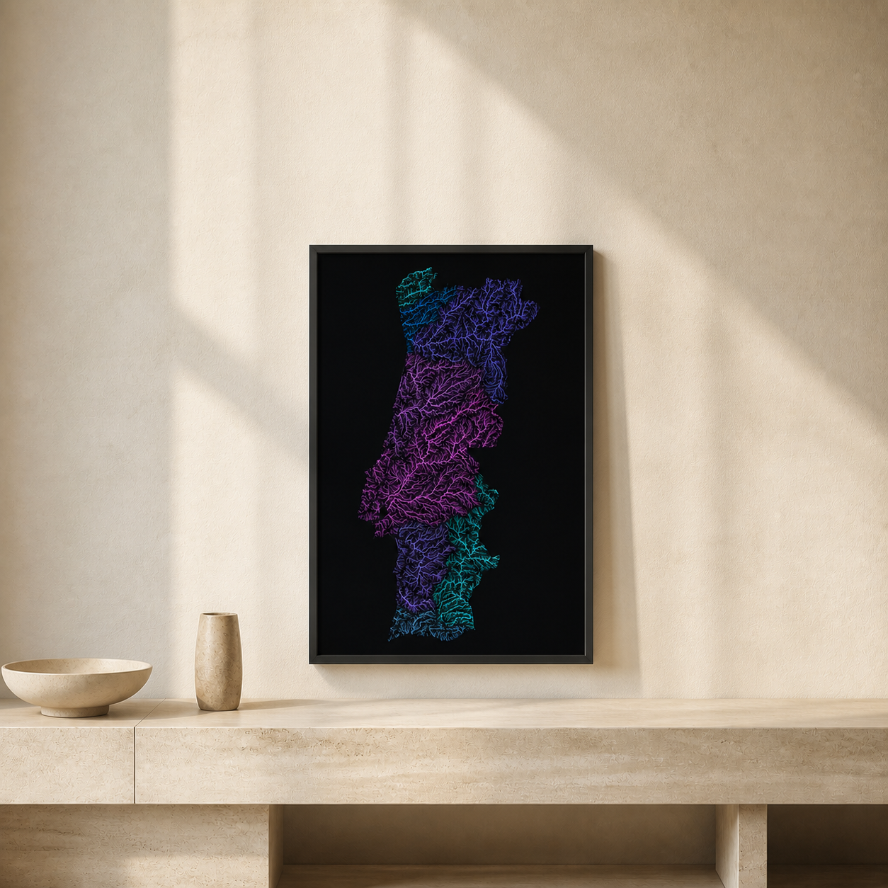 Portugal — Hydrographic Network