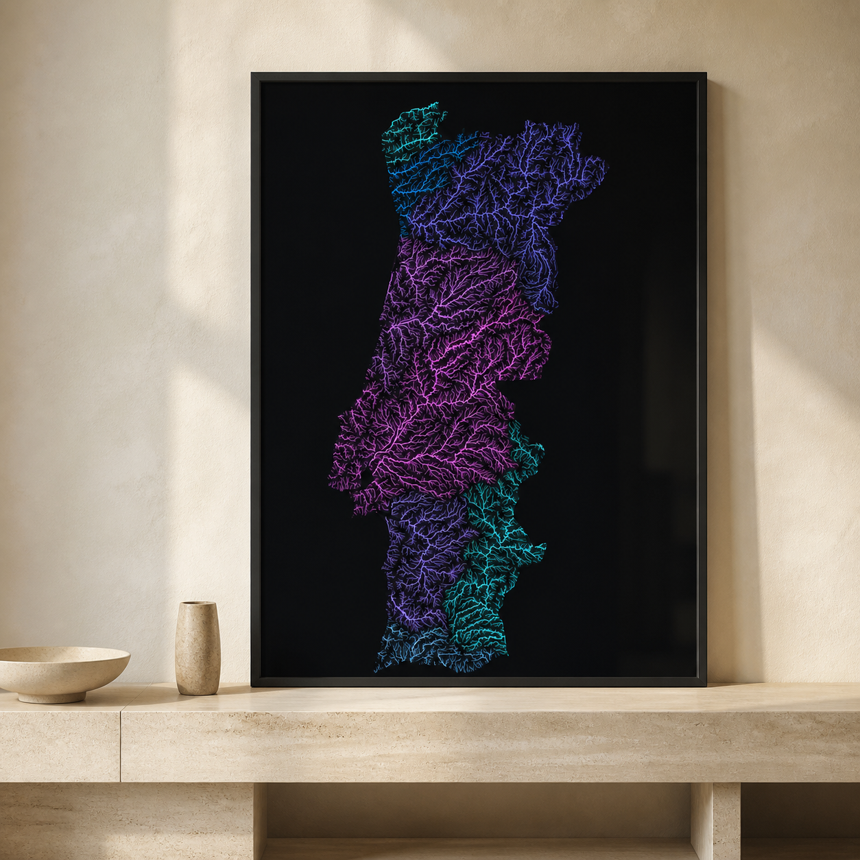 Portugal — Hydrographic Network
