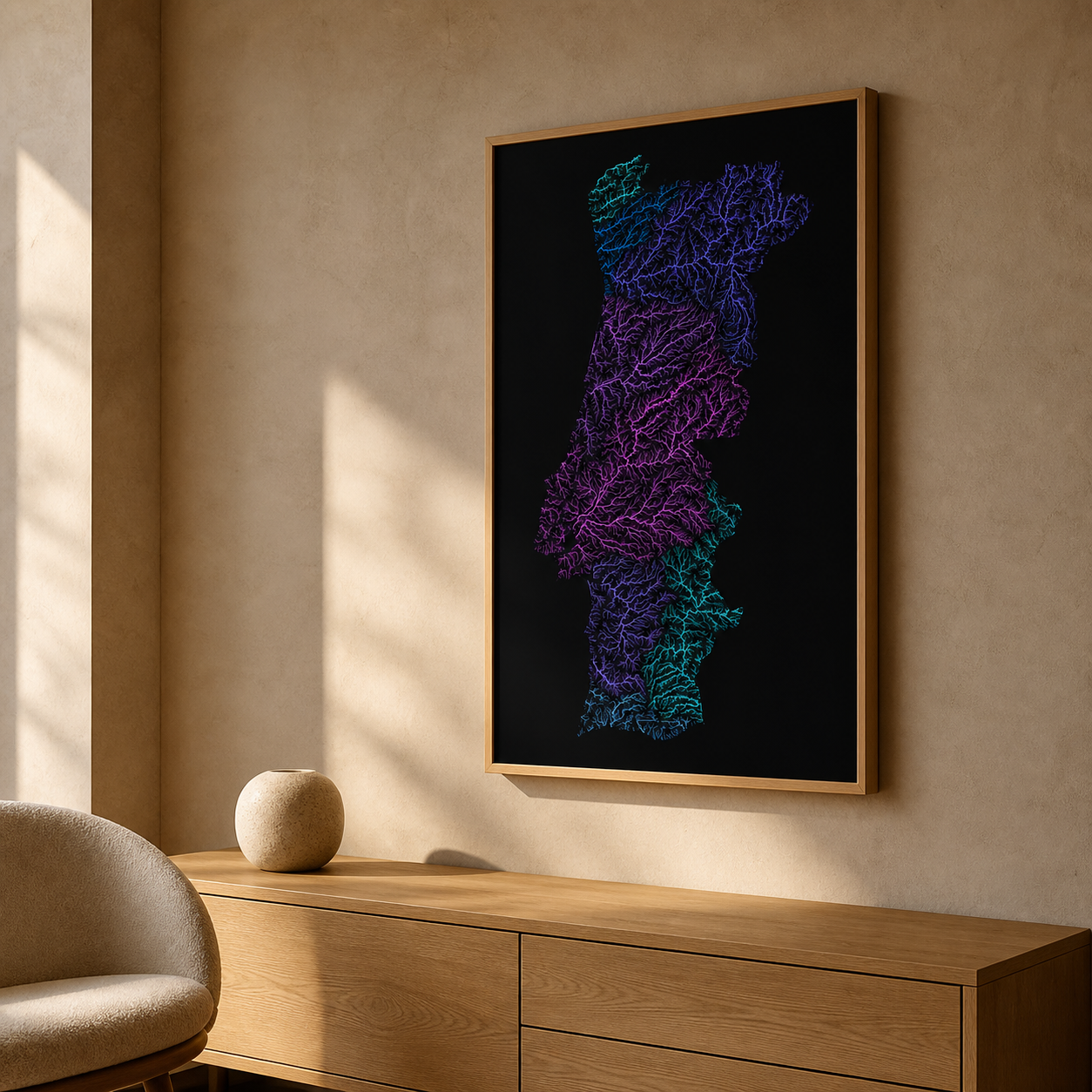 Portugal — Hydrographic Network